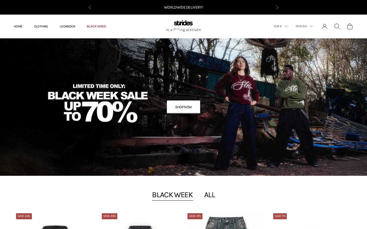 Strides JP screenshot