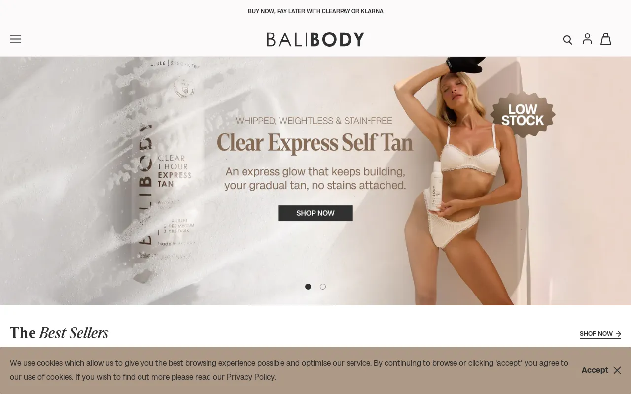 Bali Body UK screenshot