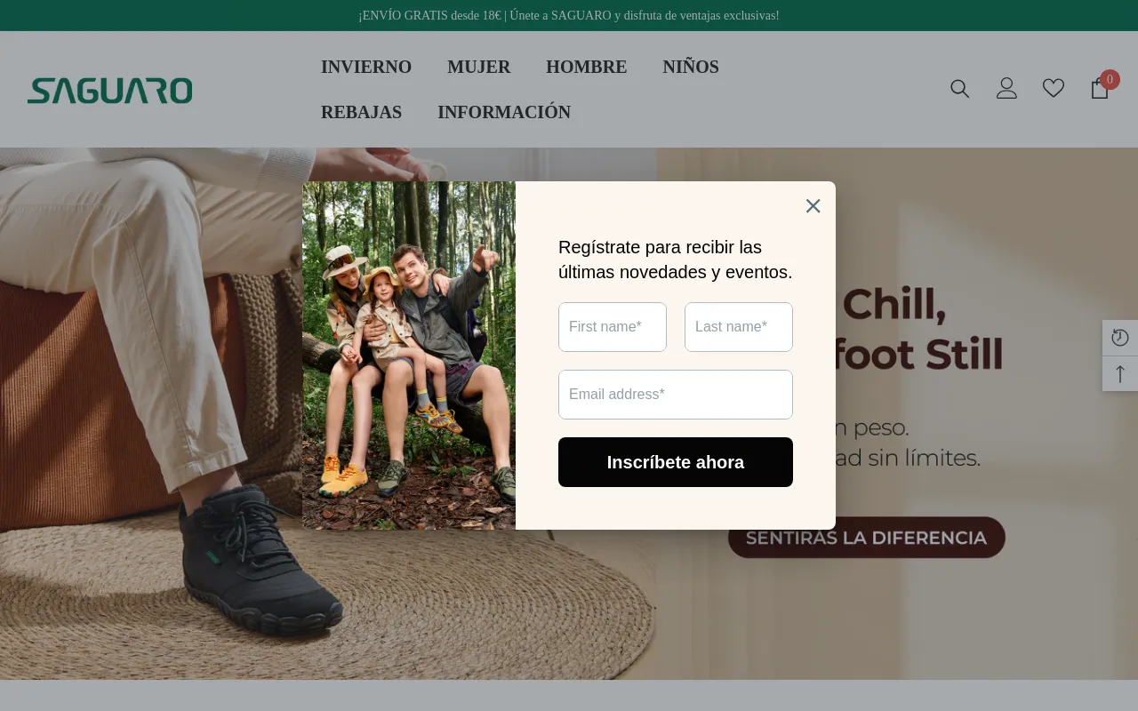 Saguaro® Zapatos Minimalistas screenshot