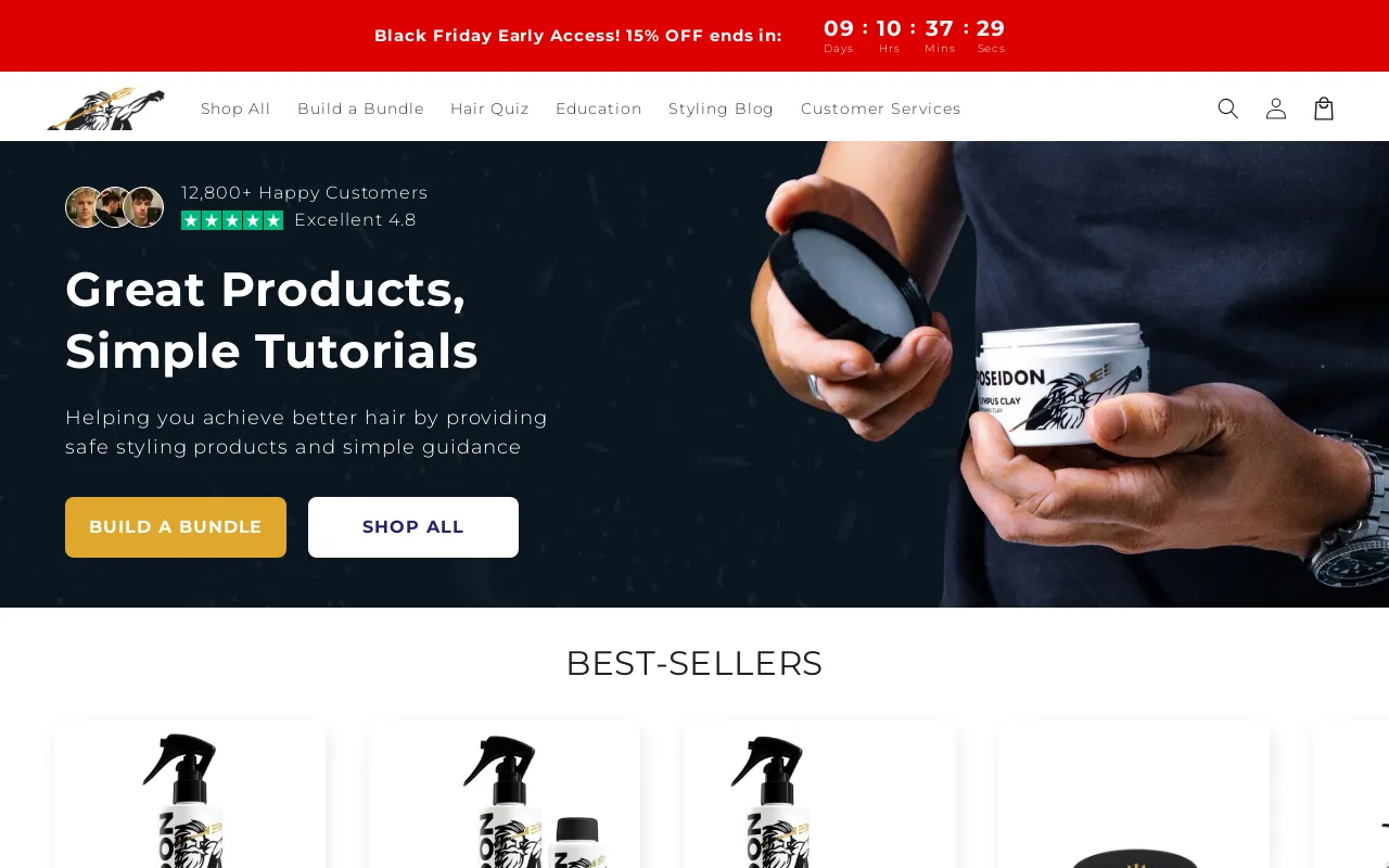 Poseidon Hair screenshot