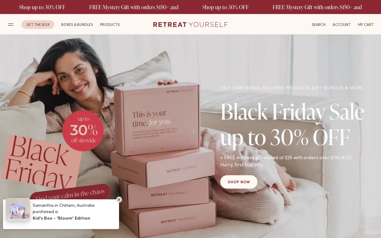 Retreat Yourself screenshot