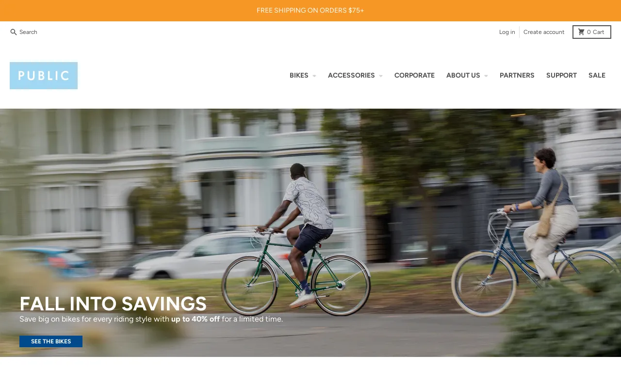 Public Bikes screenshot