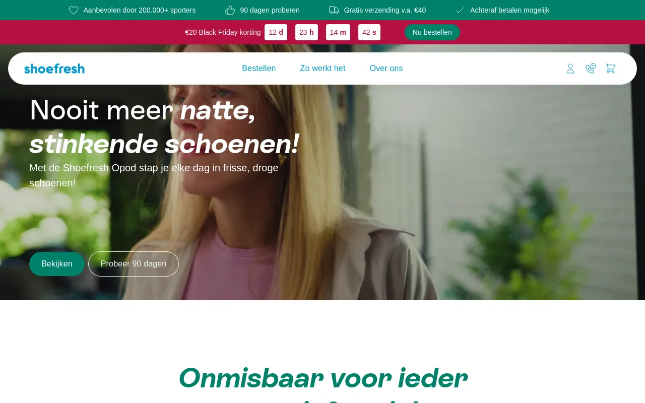 Shoefresh.eu screenshot