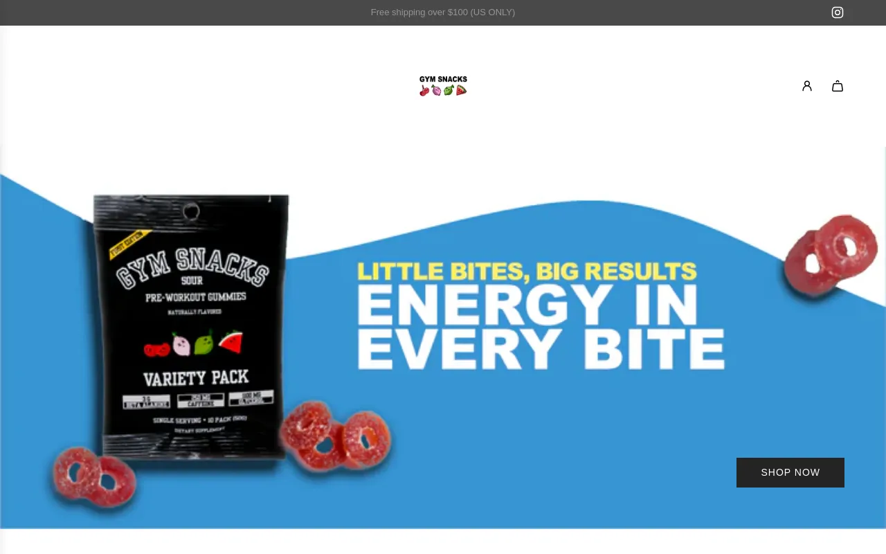 GymSnacks screenshot
