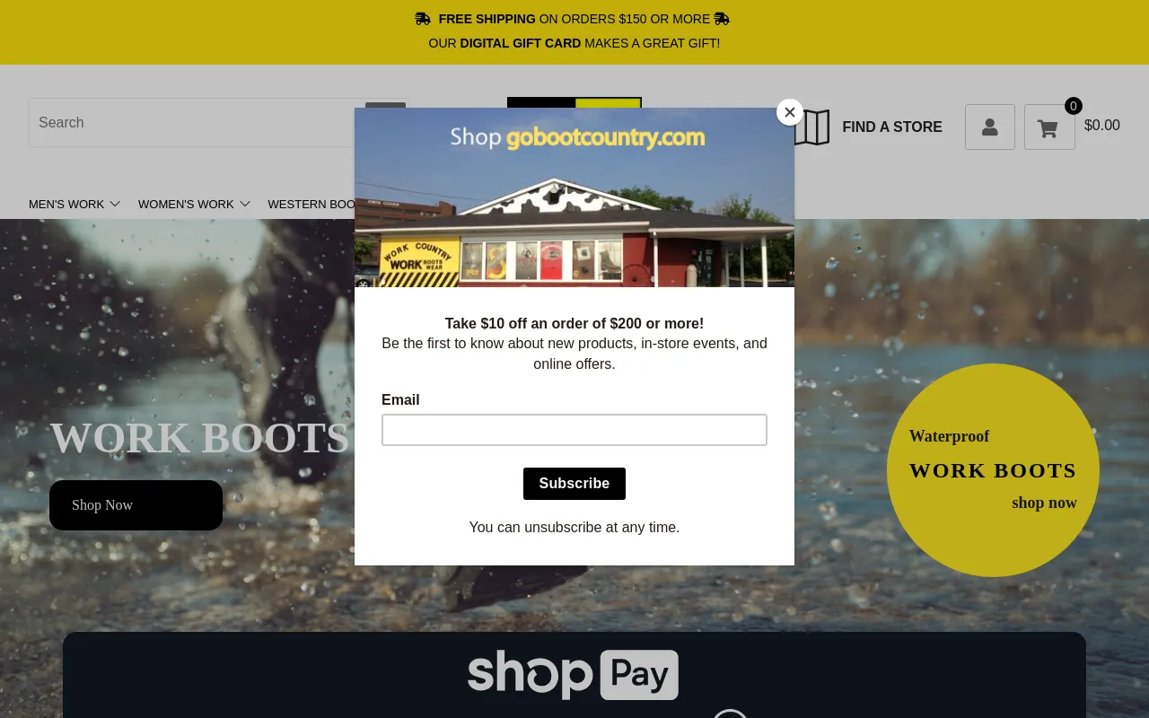 Go Boot Country screenshot
