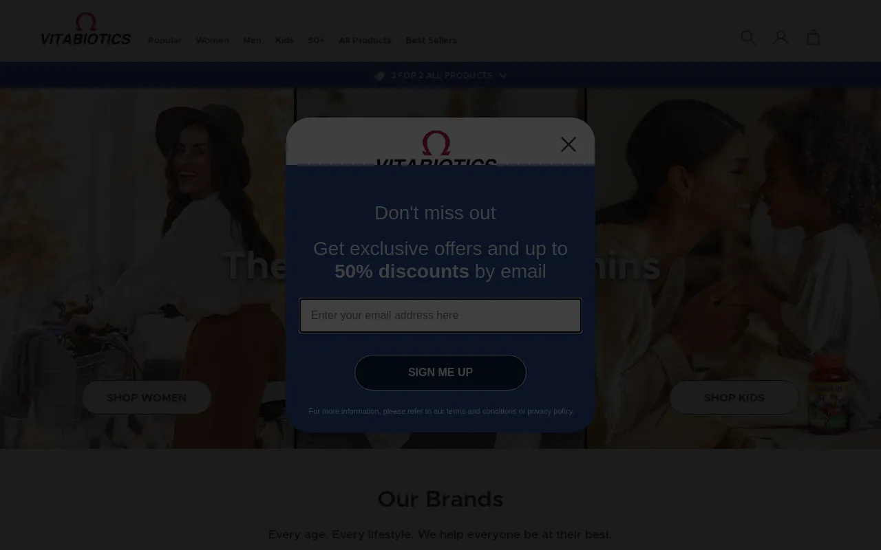 Vitabiotics® screenshot