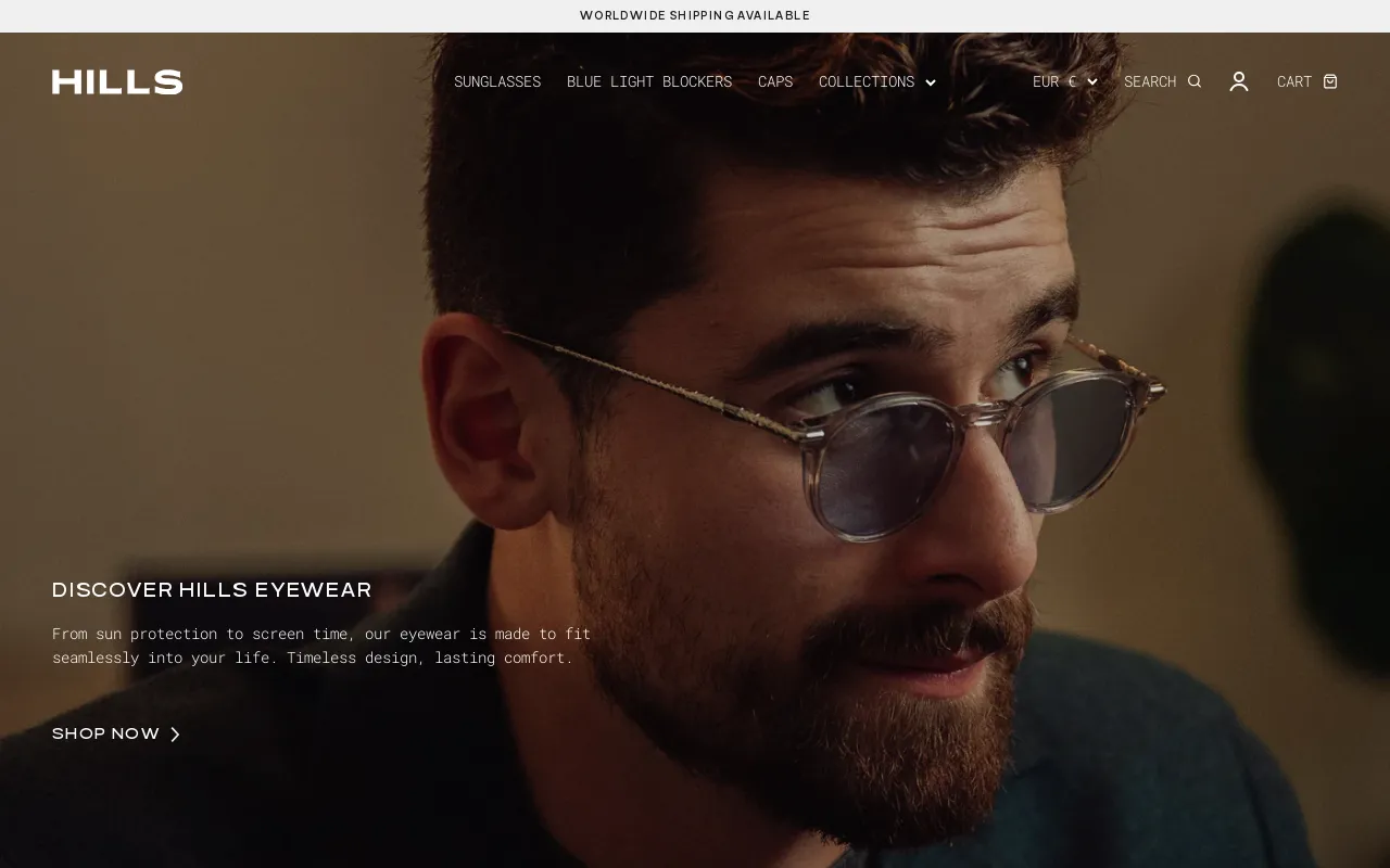 HILLS STORE screenshot