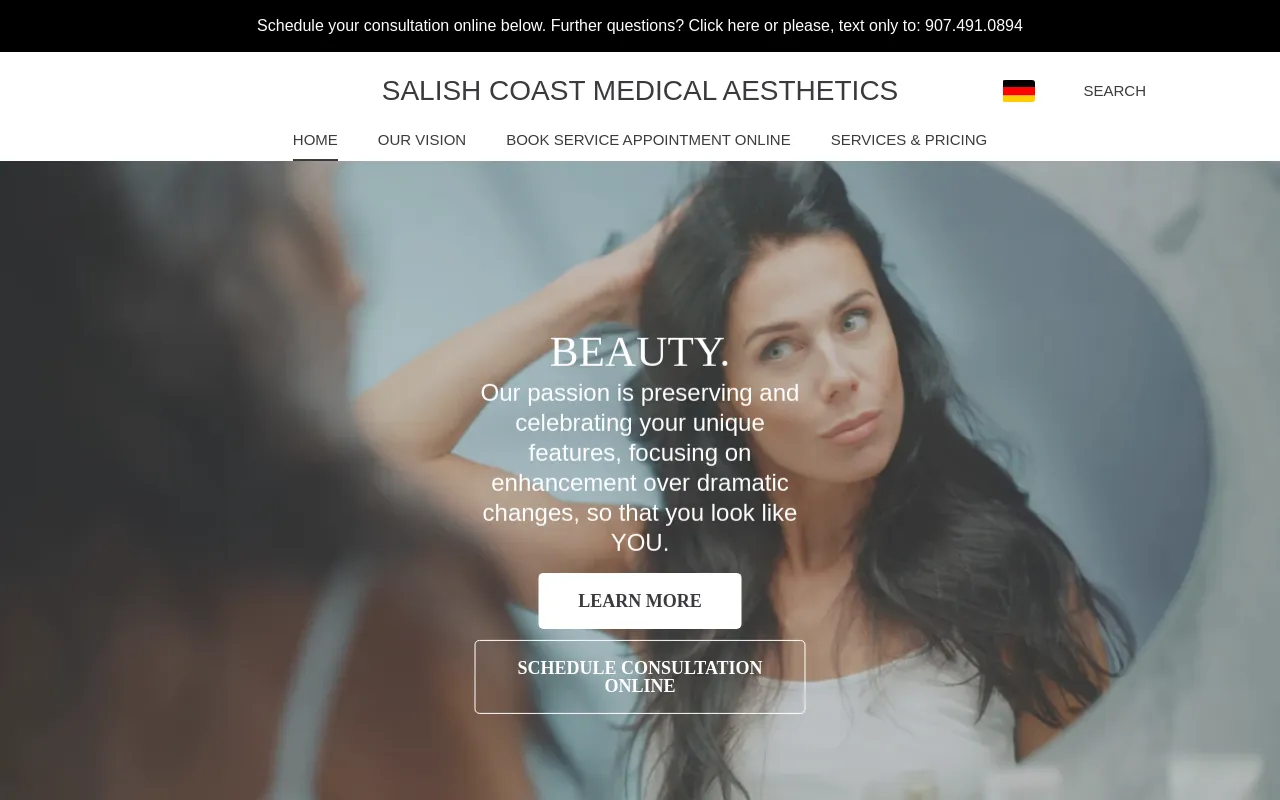 Salish Coast Medical Aesthetics screenshot