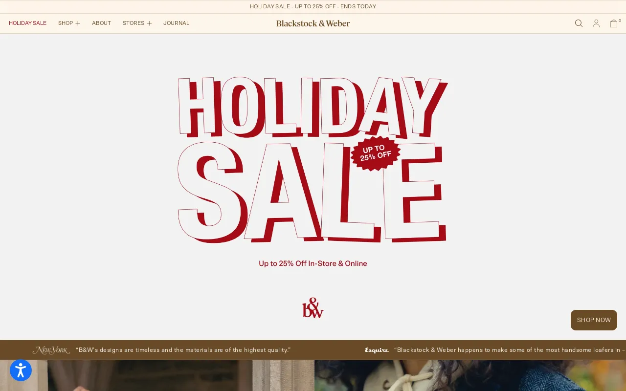 Blackstock & Weber screenshot