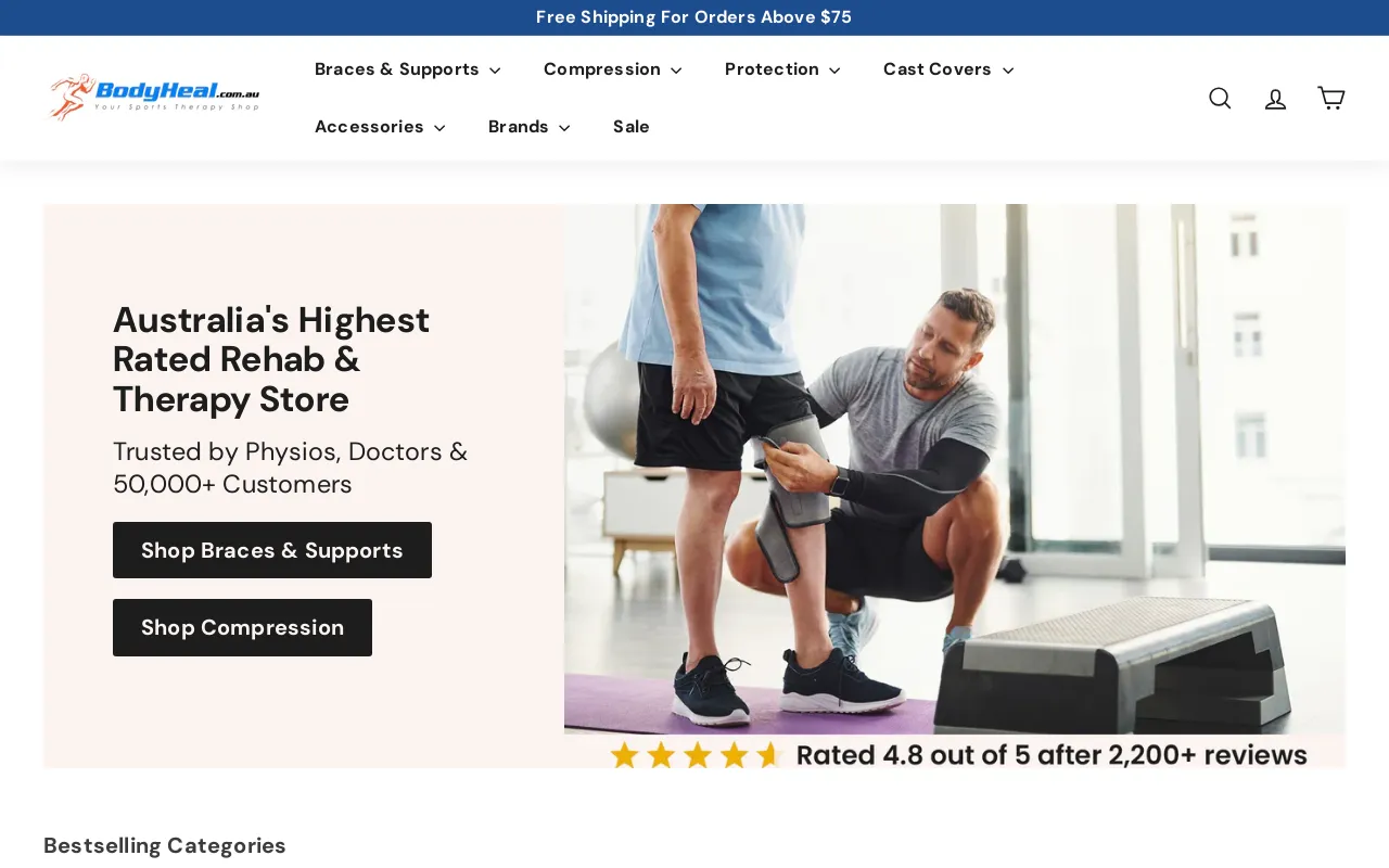 BodyHeal website screenshot