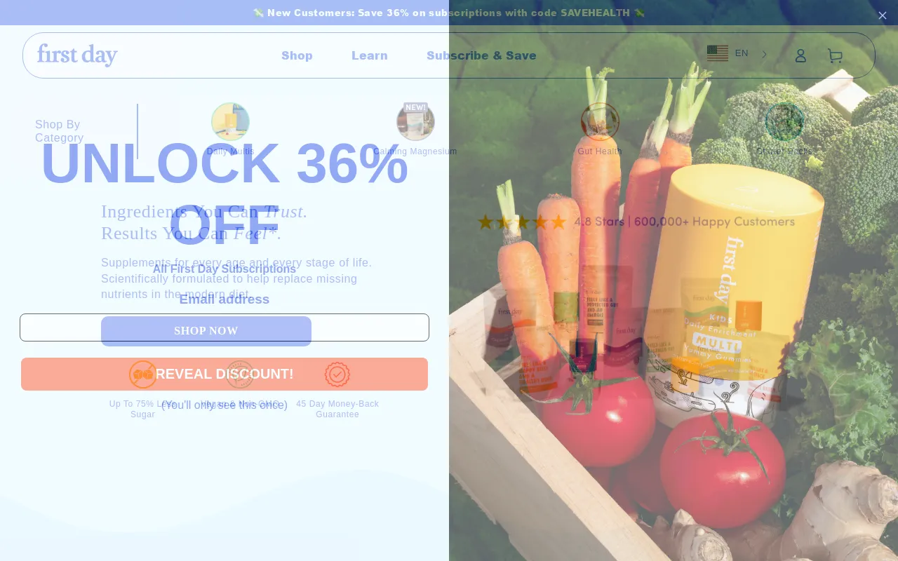 First Day Life Inc. screenshot