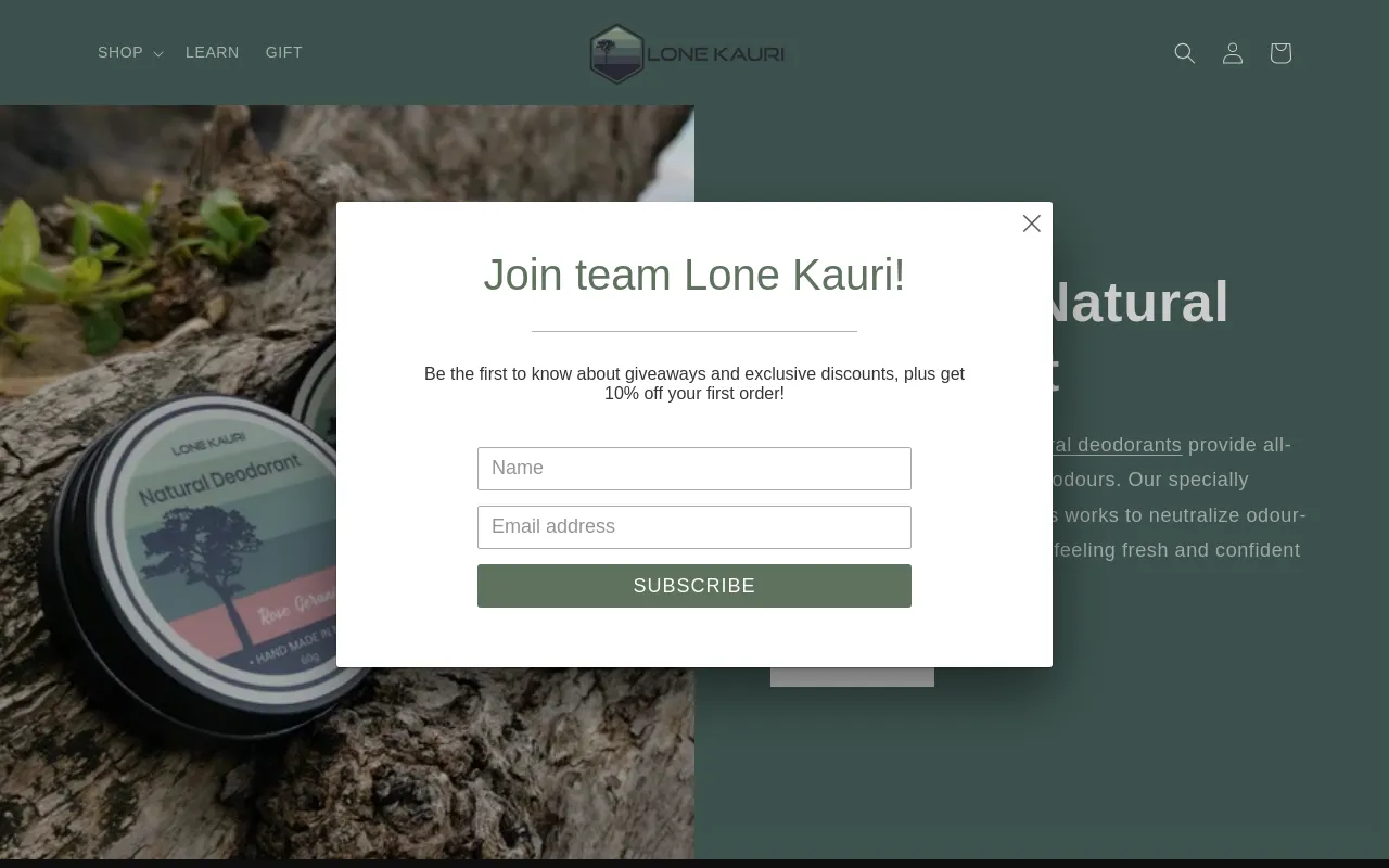 Lone Kauri screenshot