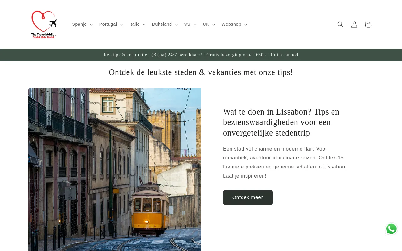 The Travel Addict screenshot