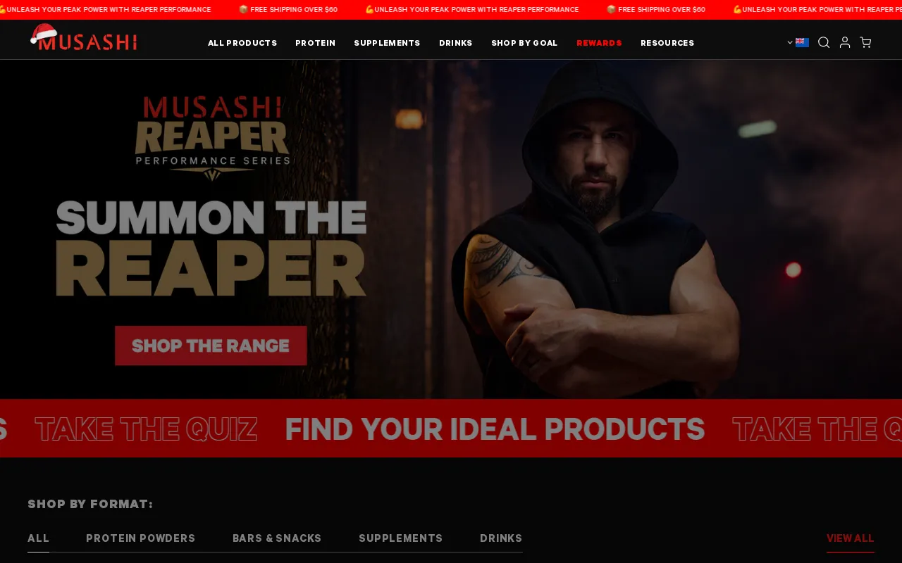 Musashi NZ screenshot