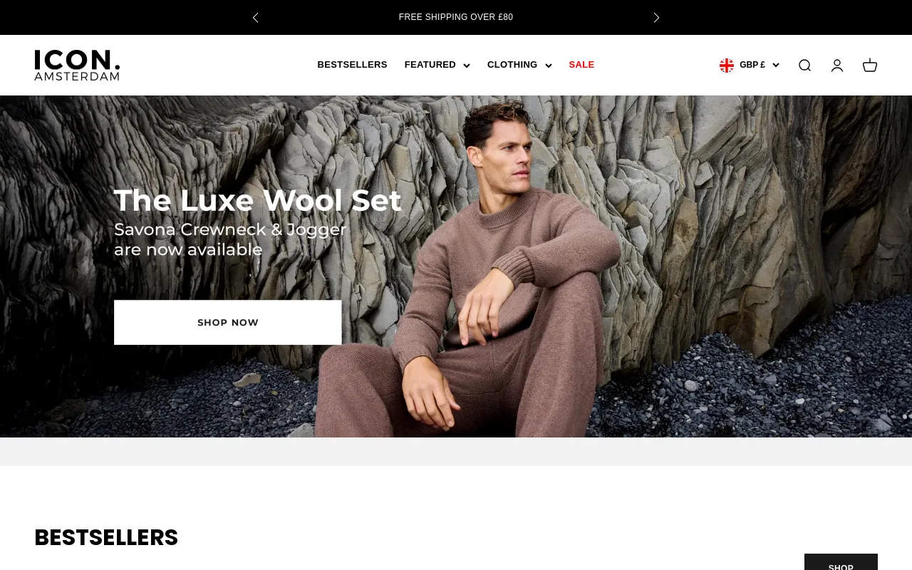 ICON. AMSTERDAM UK screenshot