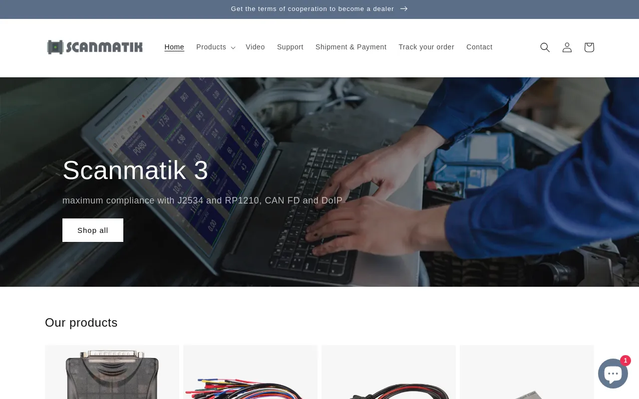 Scanmatik  Europe SL screenshot