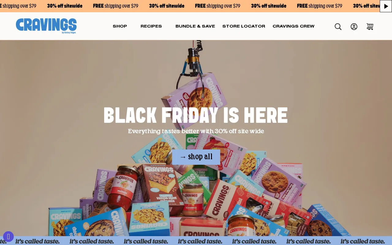 Cravings by Chrissy Teigen screenshot