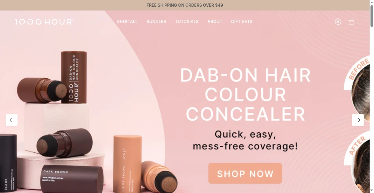 1000hour.com.au screenshot