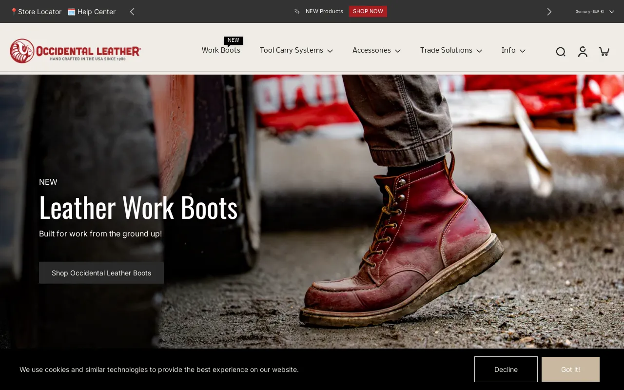 Occidental Leather screenshot