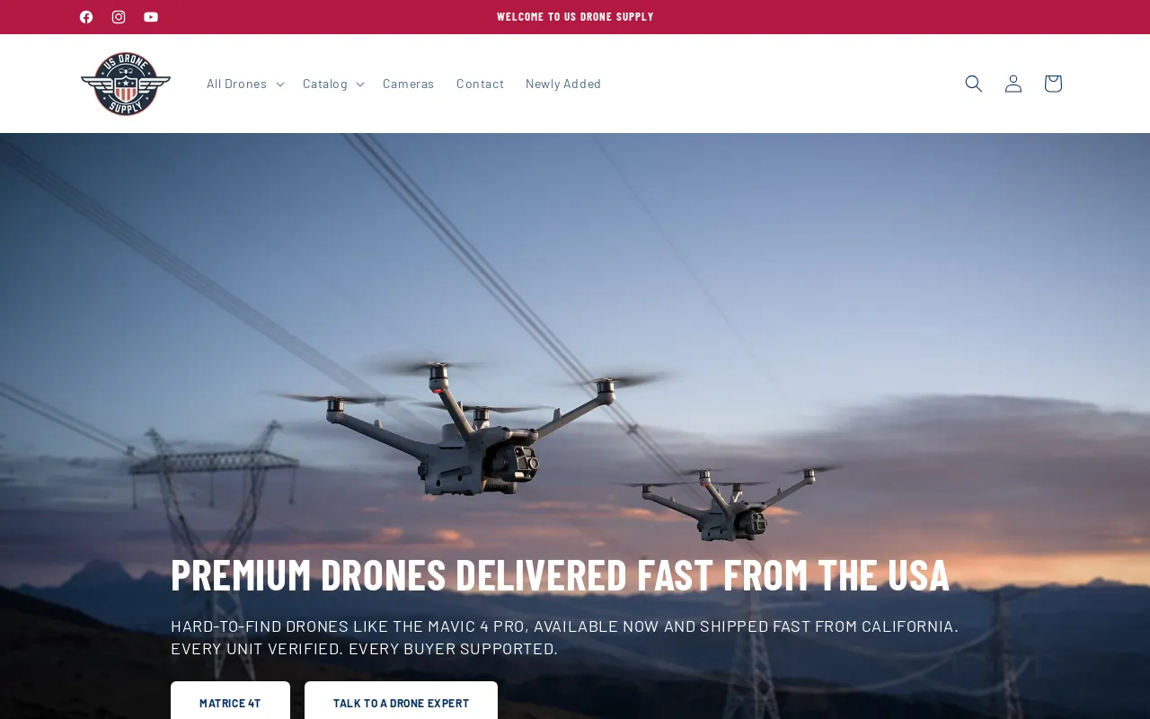 US Drone Supply screenshot