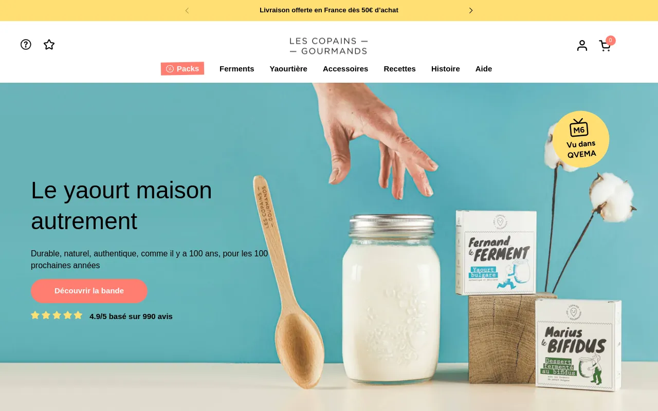 Les Copains Gourmands screenshot