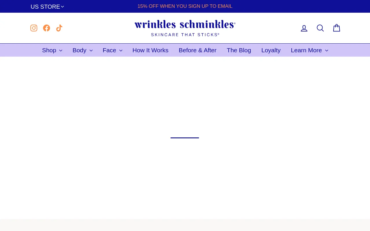 Wrinkles Schminkles screenshot