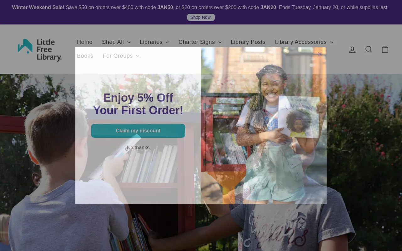 Little Free Library screenshot