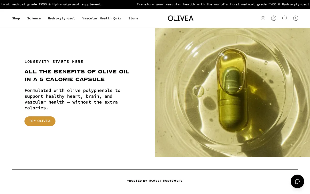 Olivea screenshot