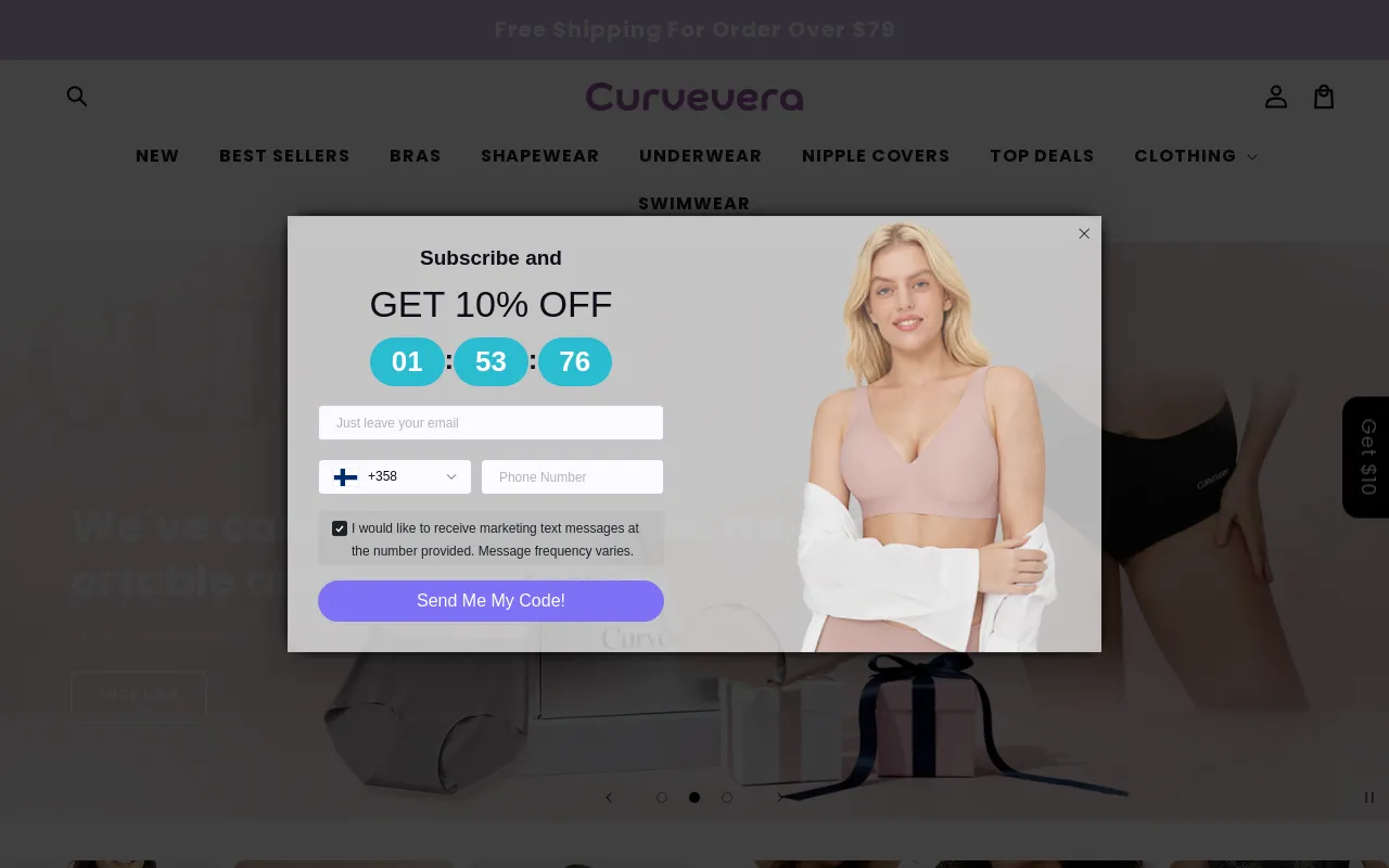Curvevera screenshot