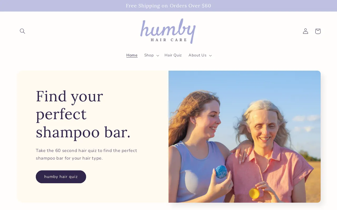 Humby Organics screenshot