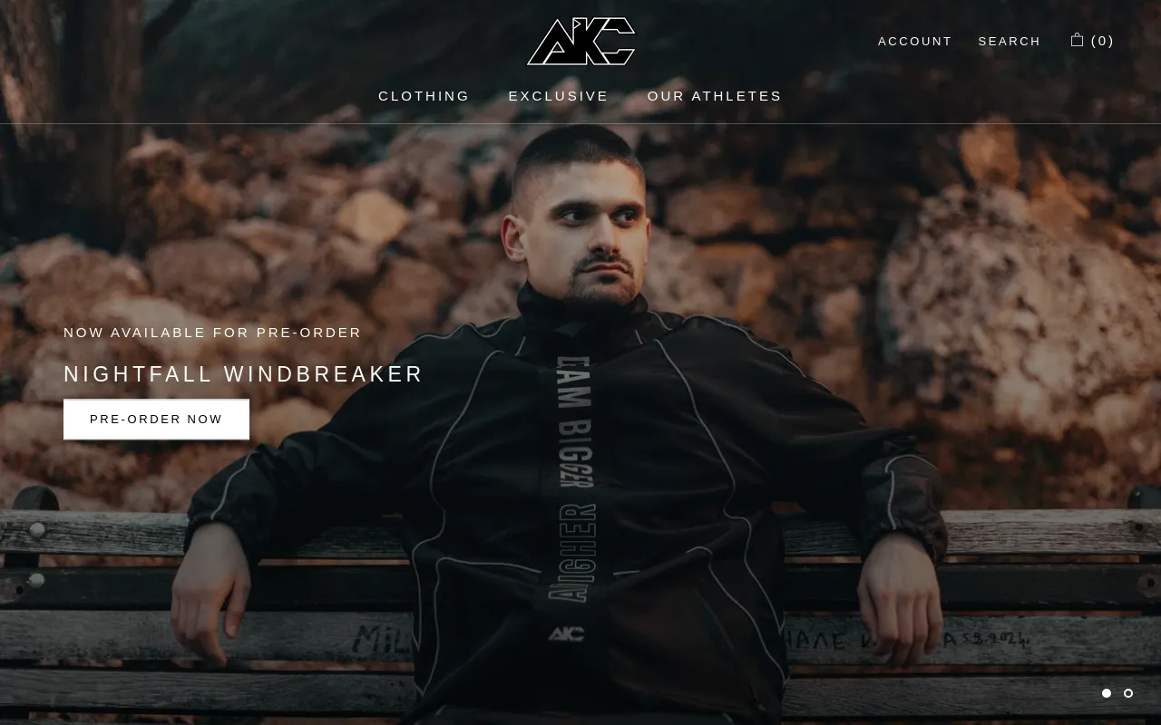 AKC Apparel screenshot