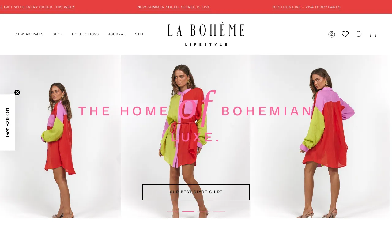 La Bohème Lifestyle screenshot