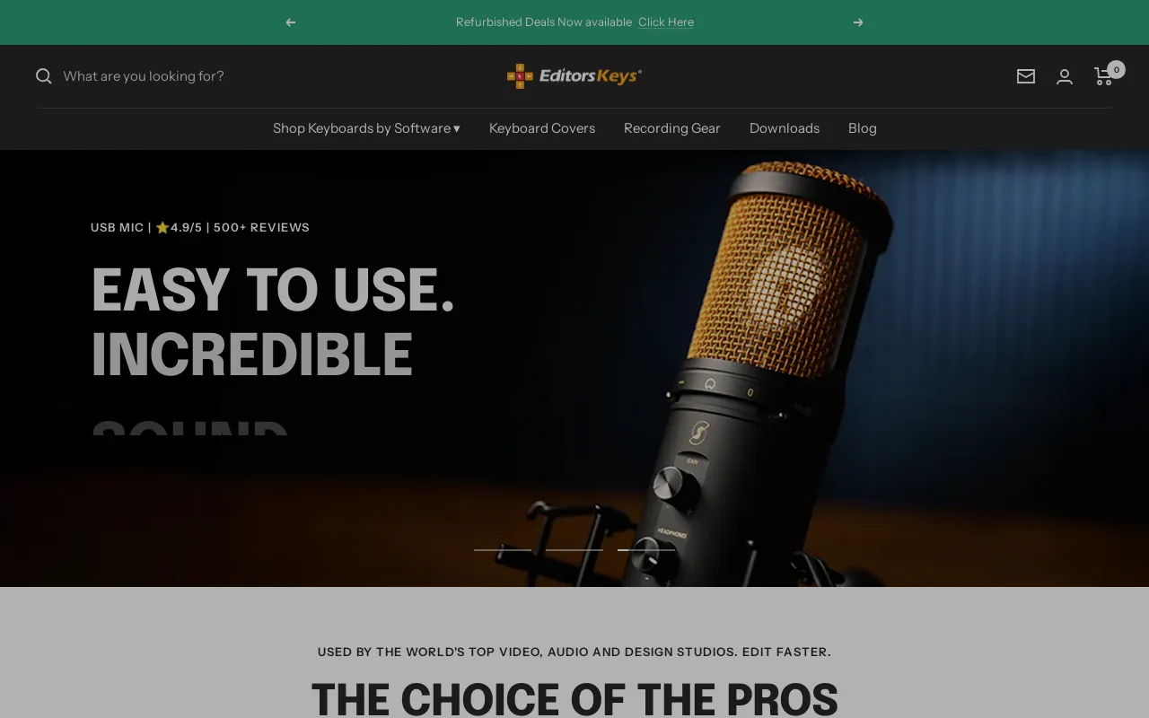 Editors Keys screenshot