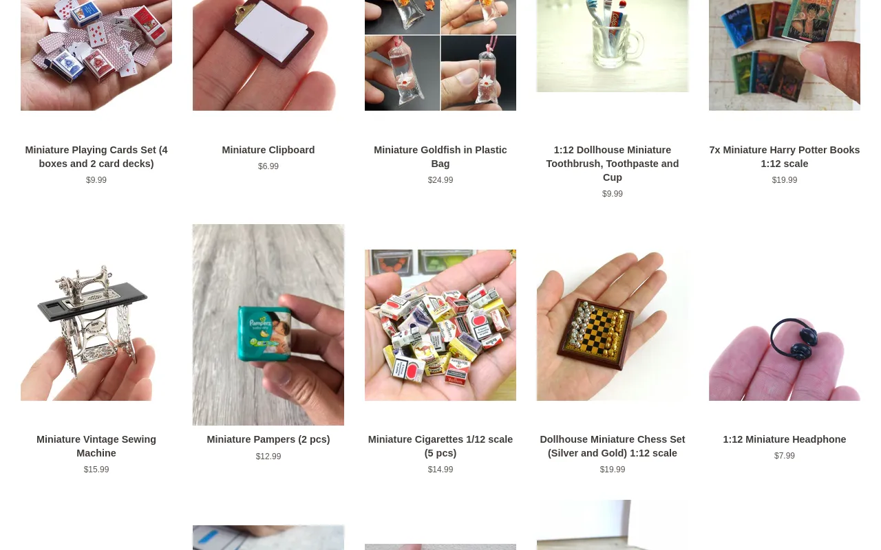 Tiny Must Haves screenshot