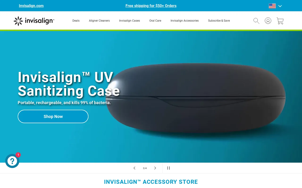 Invisalign Accessory Store USA screenshot