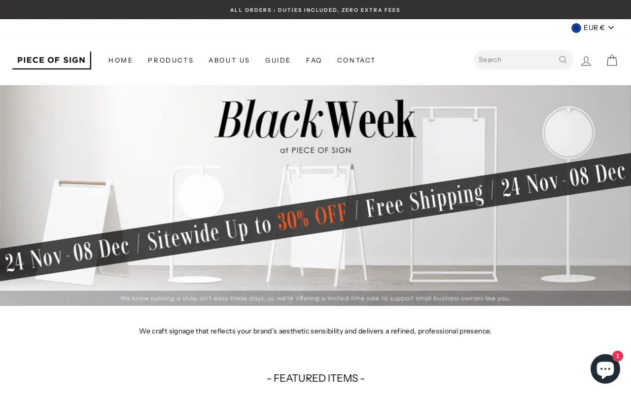 PIECE OF SIGN screenshot