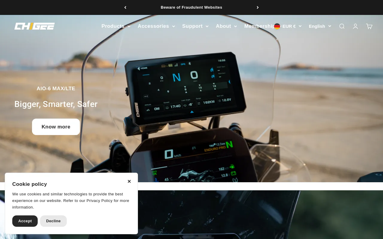 CHIGEE Technology co.,Ltd screenshot