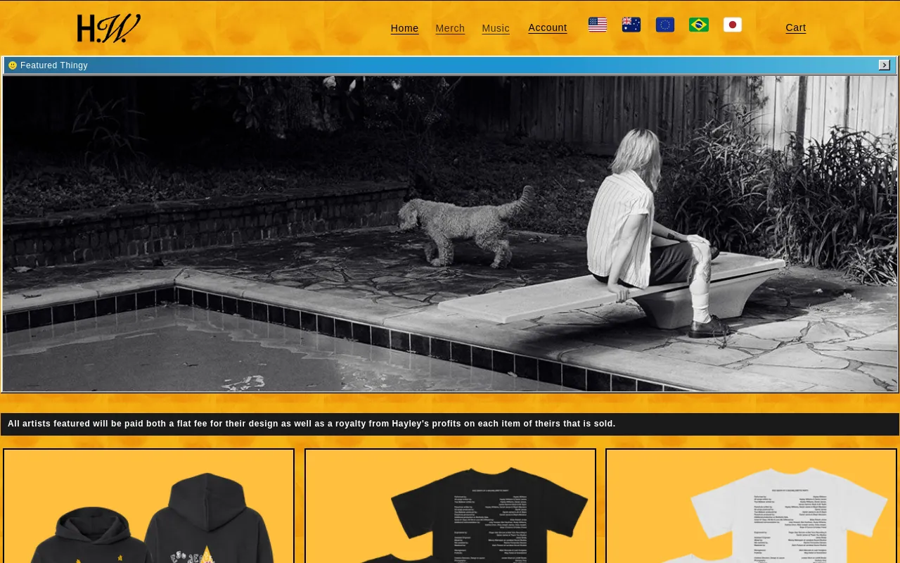 Hayley Williams UK screenshot