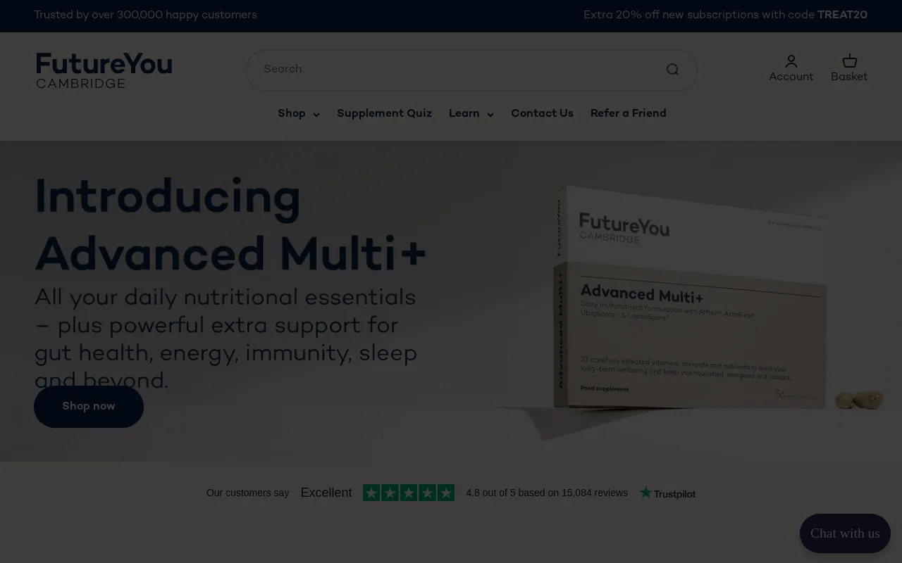 FutureYou Cambridge screenshot