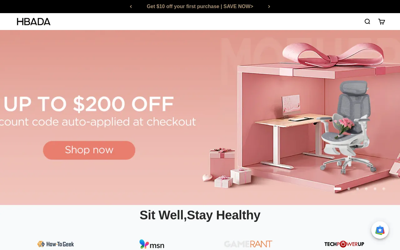 HBADA Chair screenshot