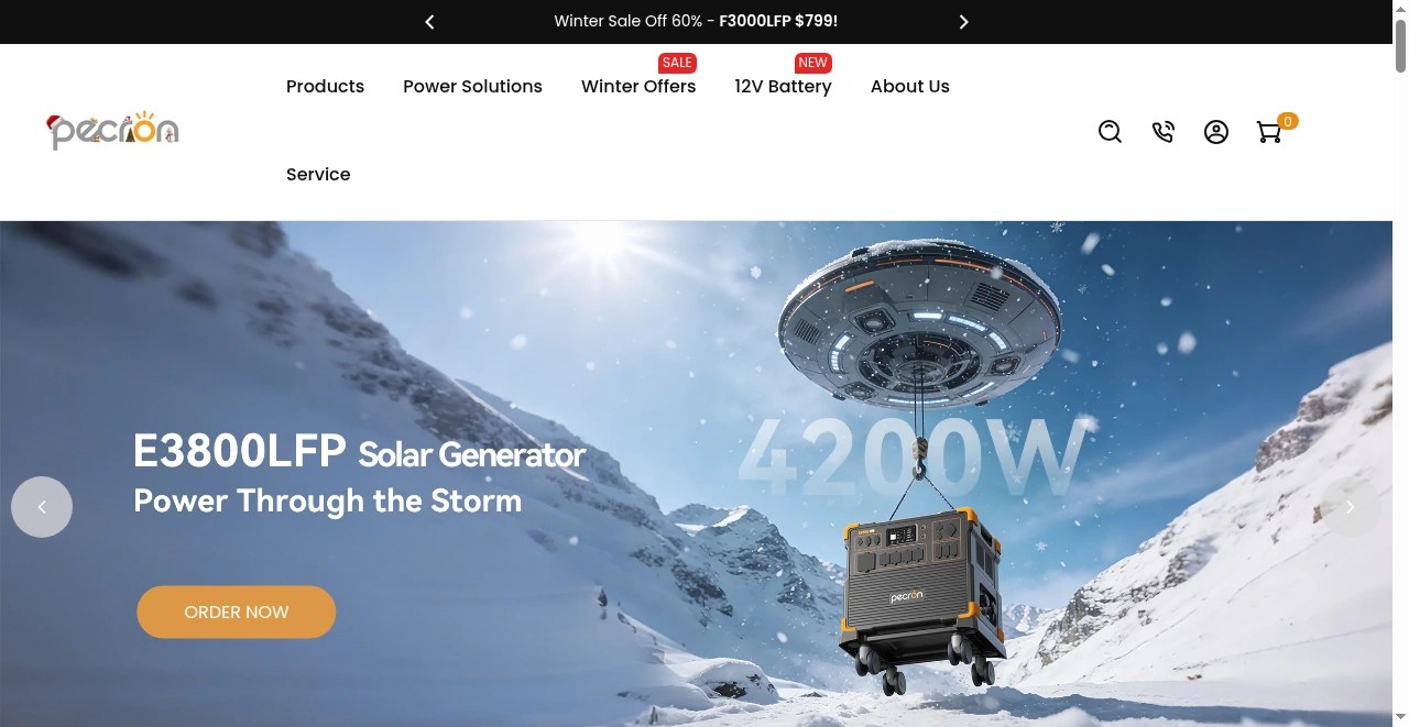 PECRON LLC screenshot