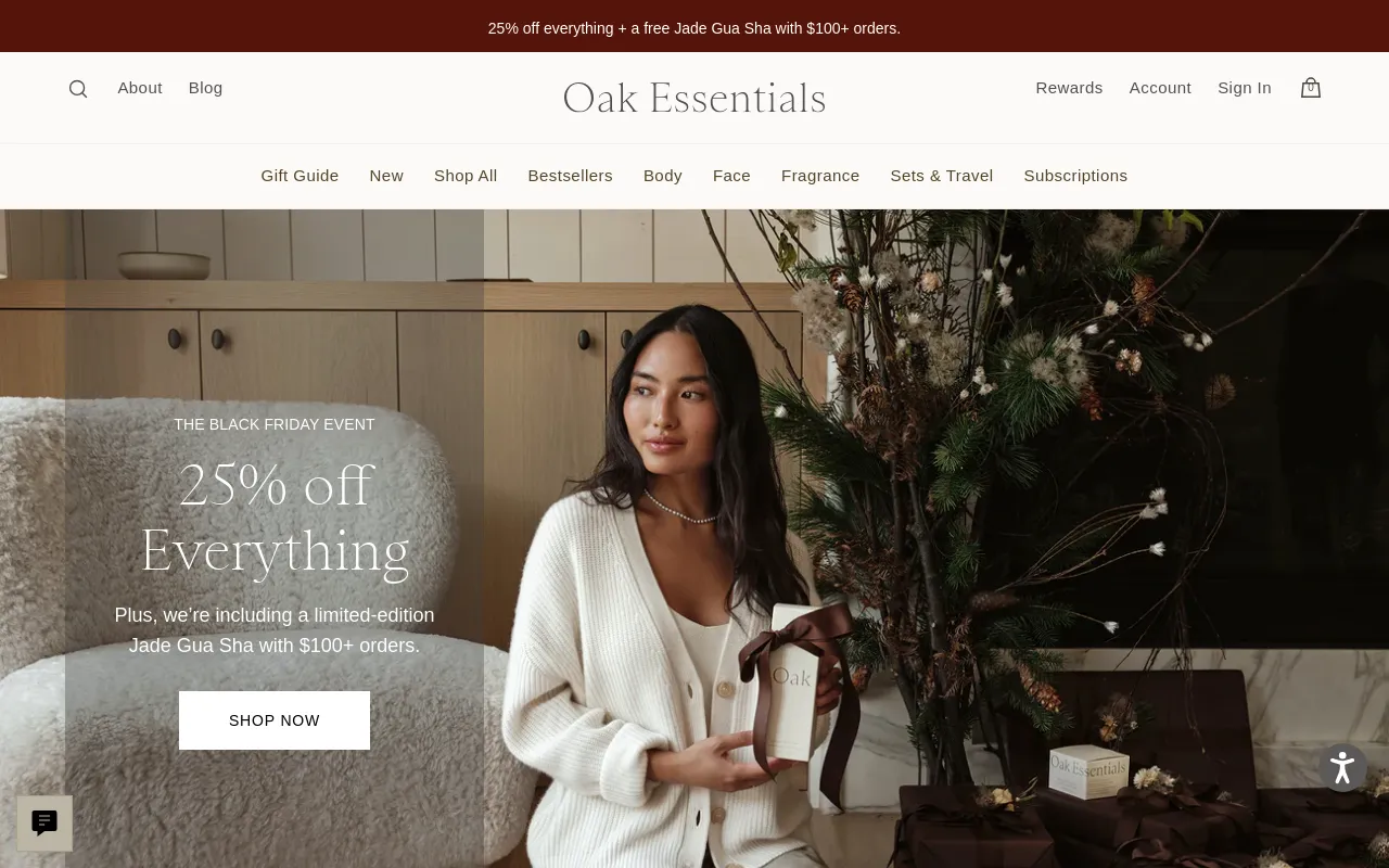 Oak Essentials screenshot