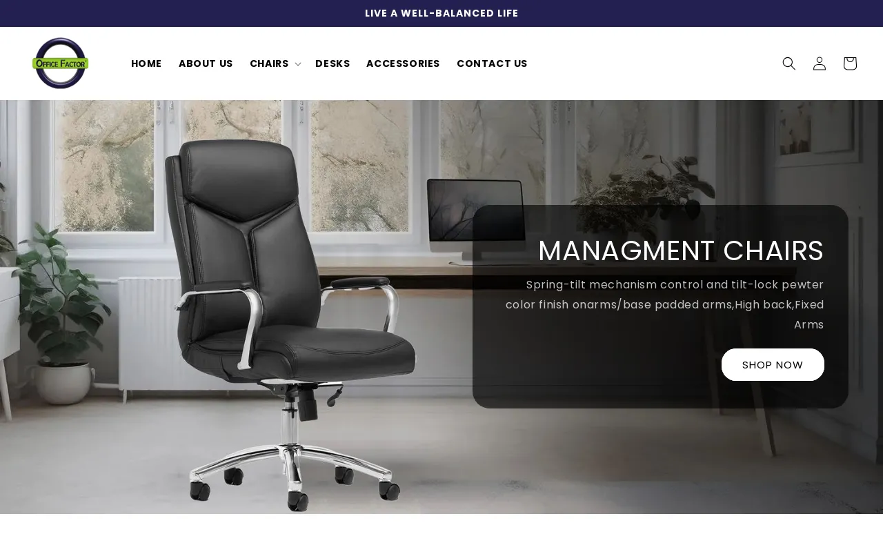 Office Factor website screenshot