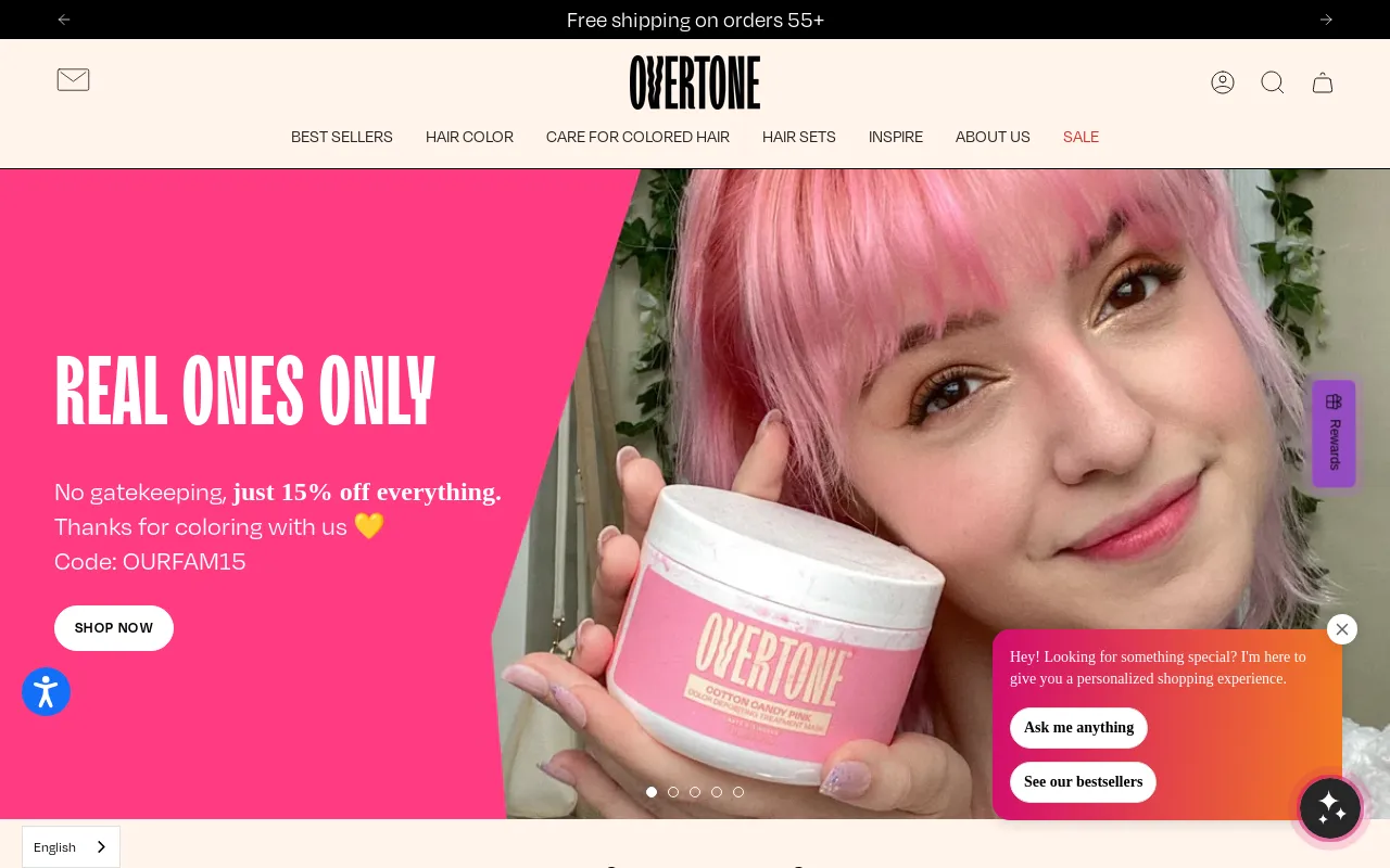 Overtone Color screenshot