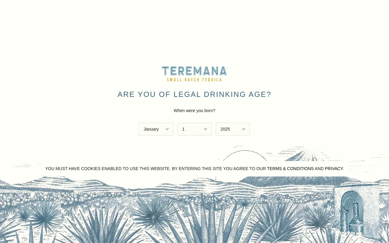 Teremana Tequila screenshot