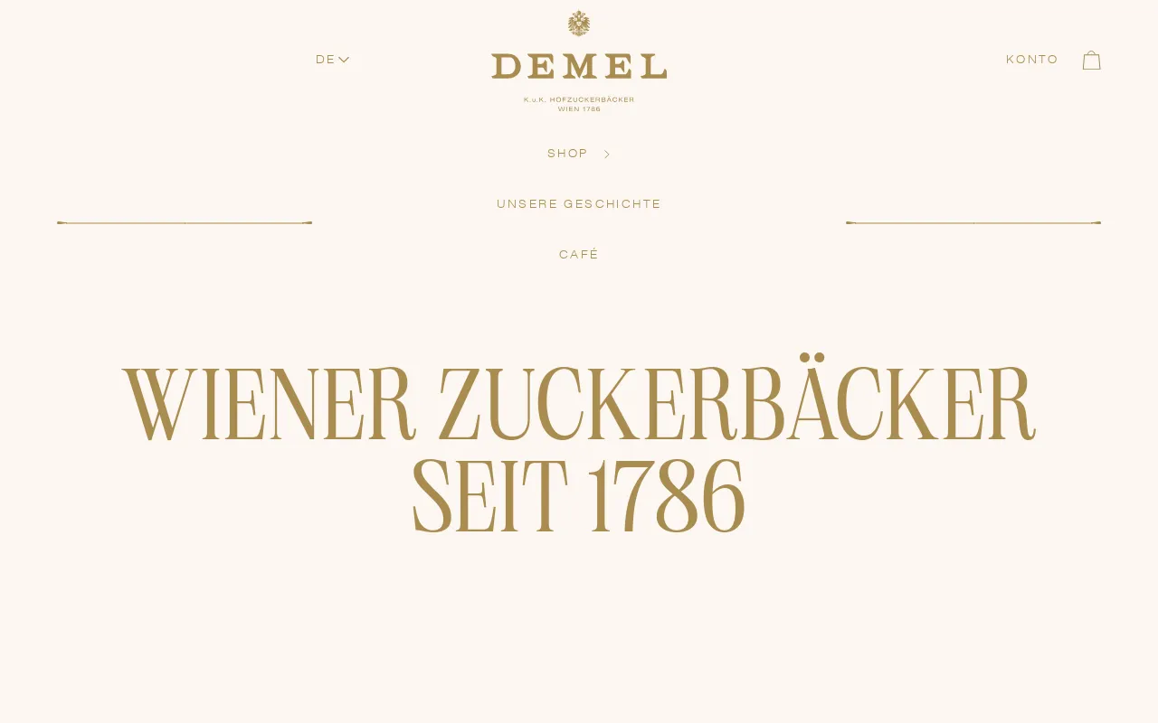 Willkommen bei DEMEL screenshot