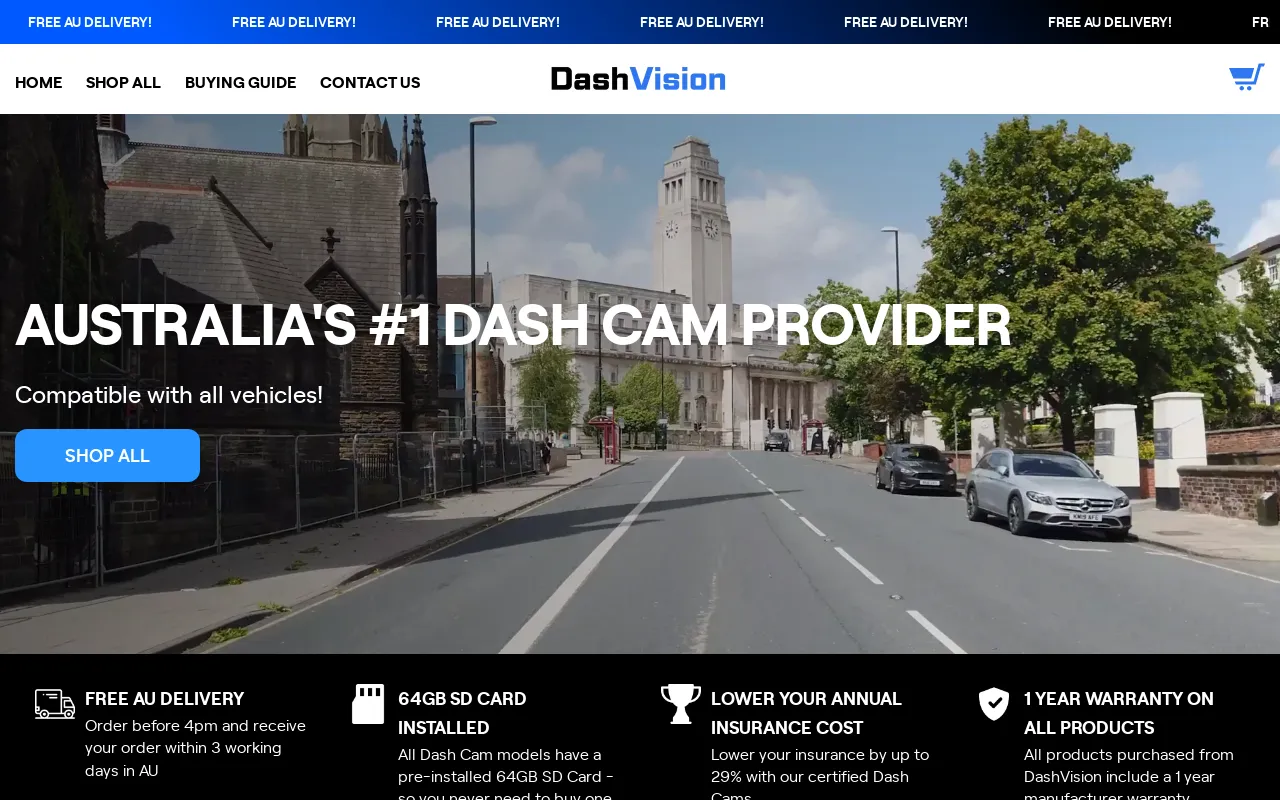 Dash Vision AU screenshot