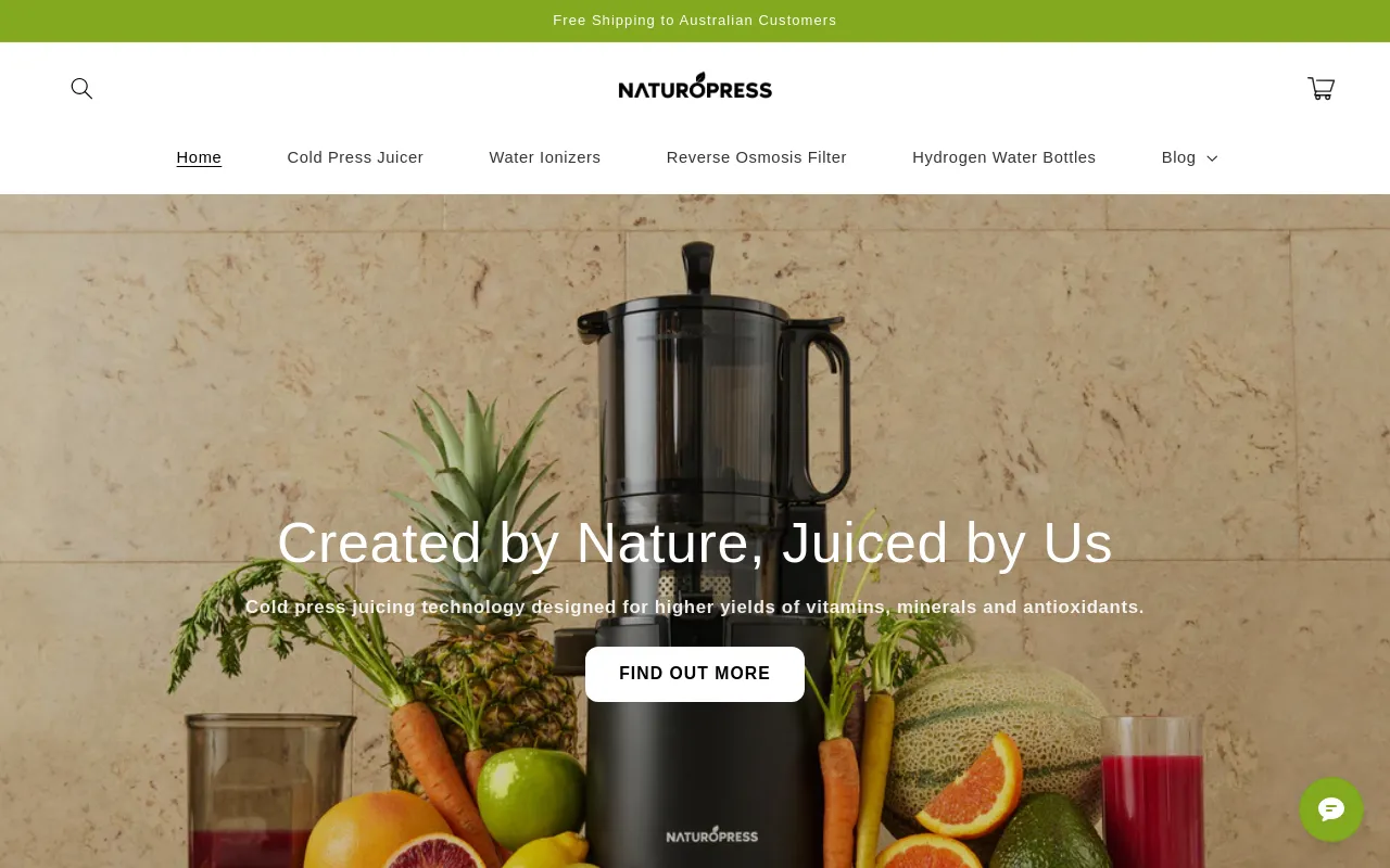 Naturopress screenshot