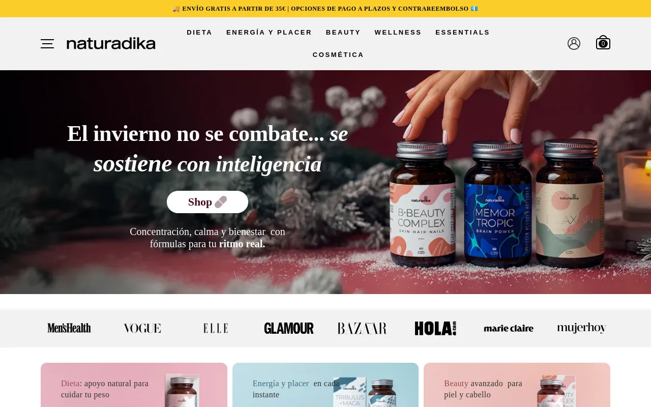 Naturadika® screenshot