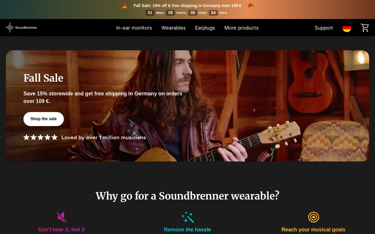 Soundbrenner screenshot